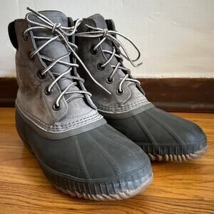 SOREL | Gray Cheyenne II Waterproof Insulated Snow Boots | Size 8